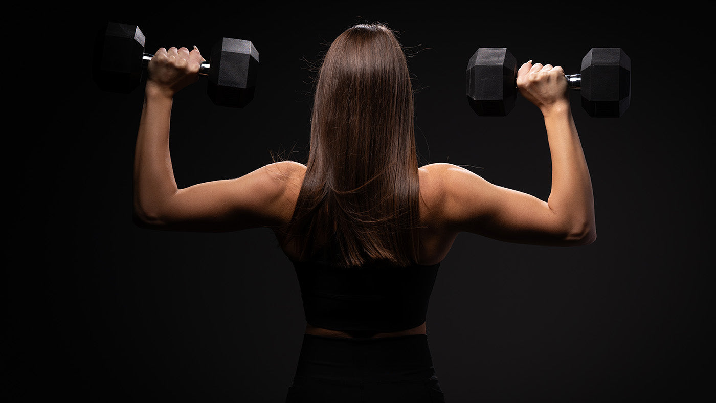 Hexagon dumbbells from Atletica