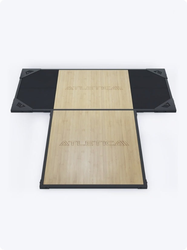 Gewichtheben Plattform aus Holz