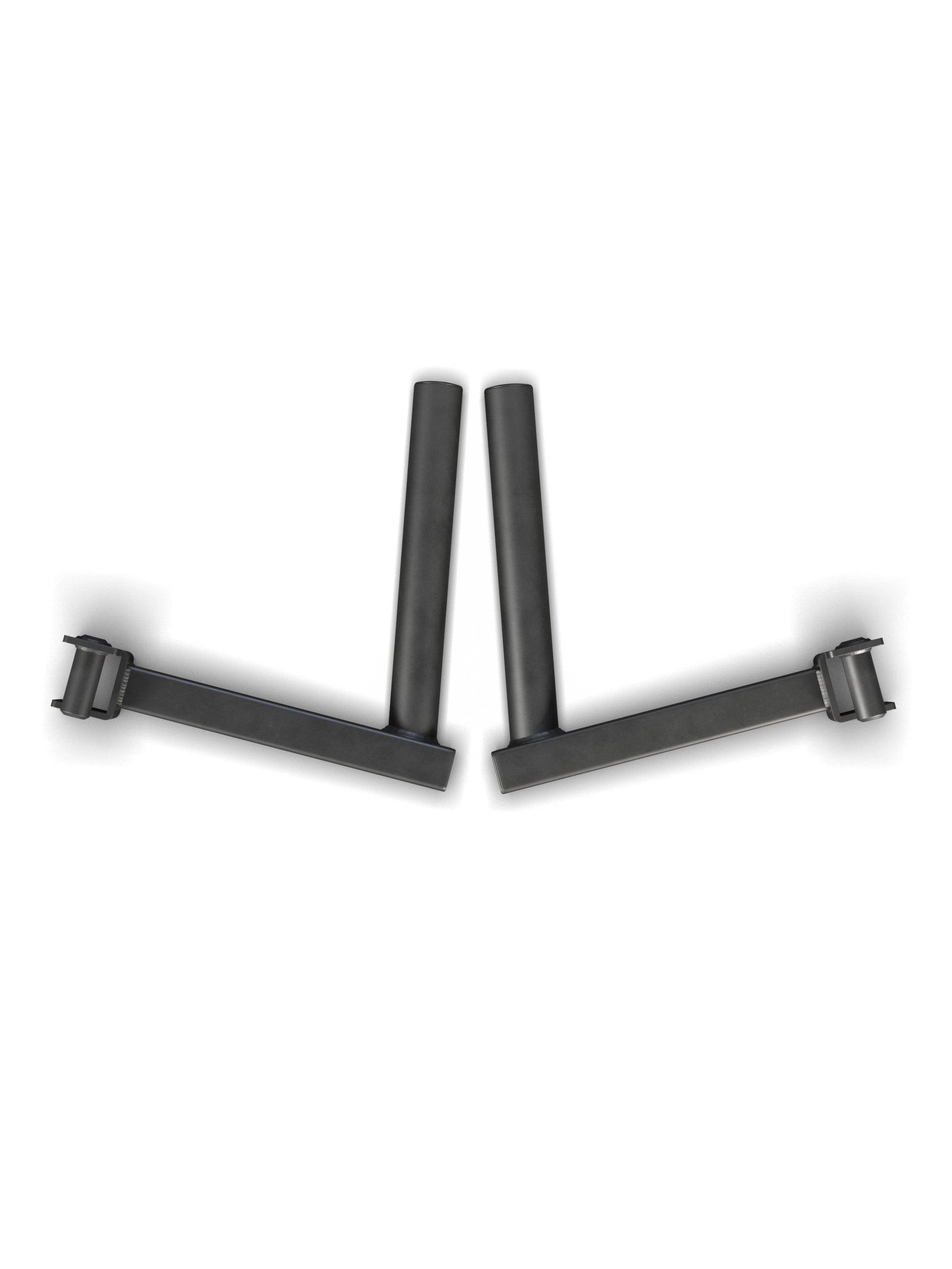 ATLETICA R5 Dip Bar – Frontansicht des robusten Dip-Aufsatzes für Power Rack-Training