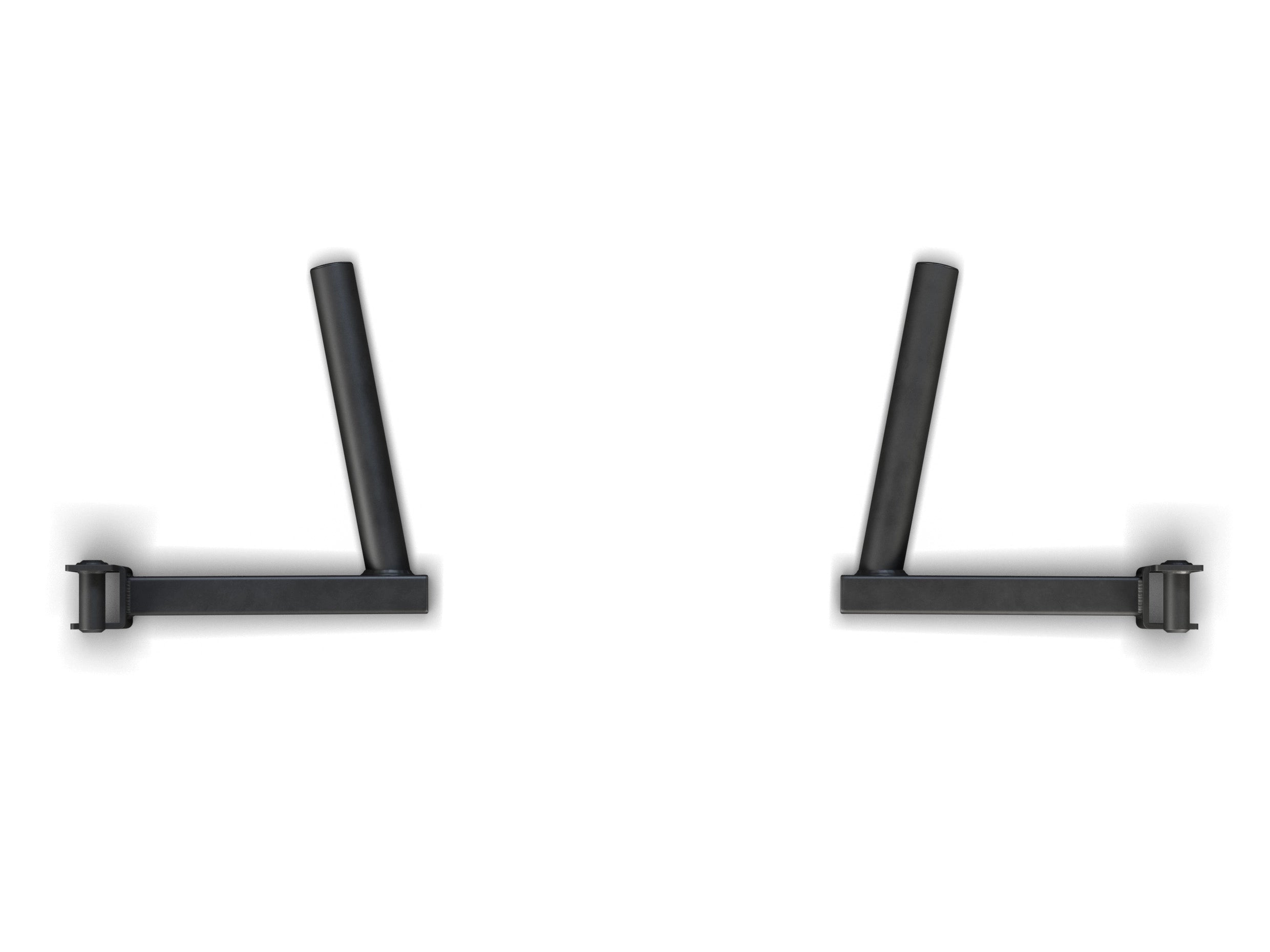 ATLETICA R5 Dip Bar – Frontansicht des Dip-Aufsatzes für Power Rack-Training