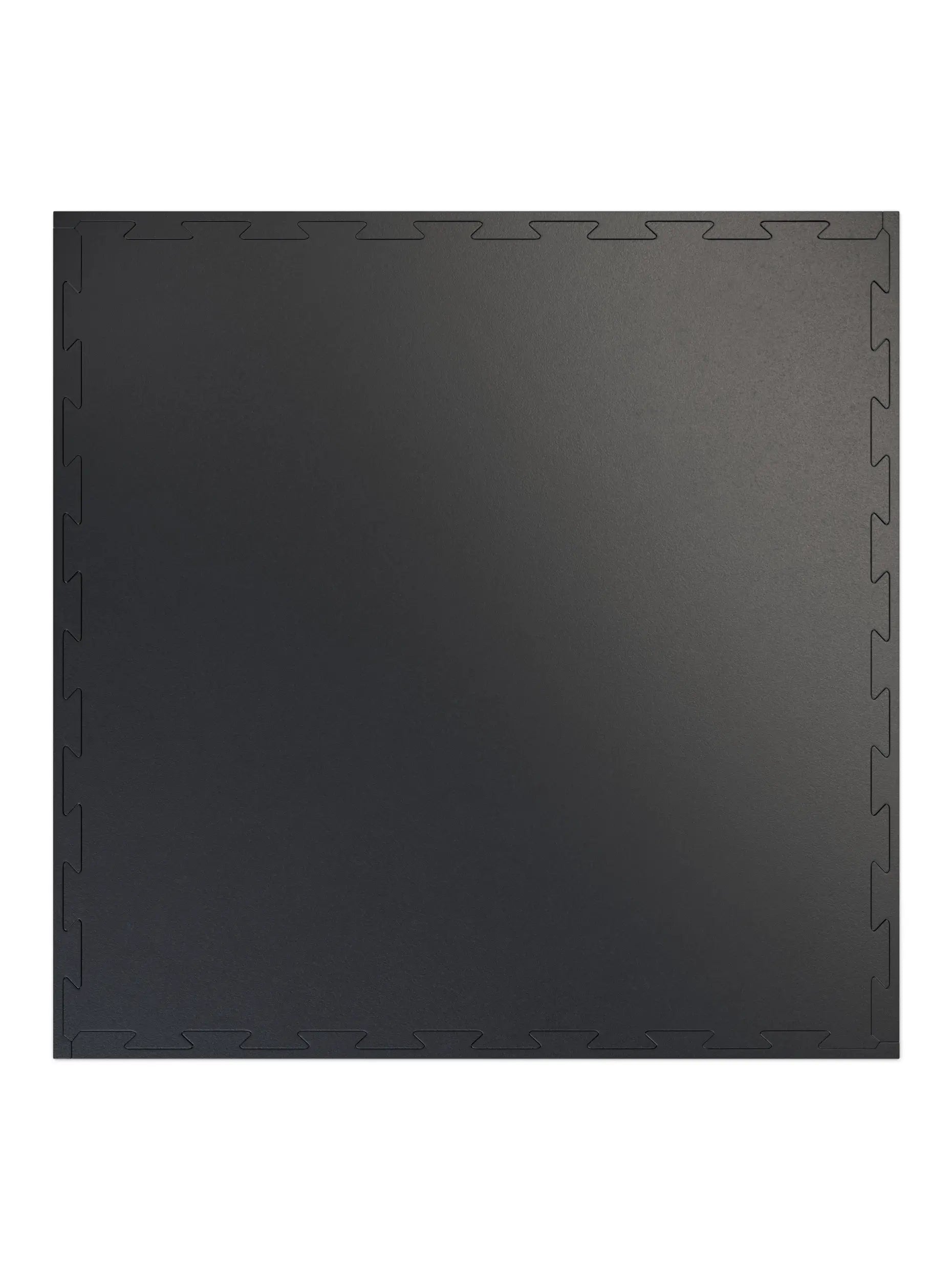 ATLETICA FlexProtect Puzzlematte 8mm 100×100cm – Draufsicht Einzelmatte mit Puzzle-Verbindungsrändern rundum