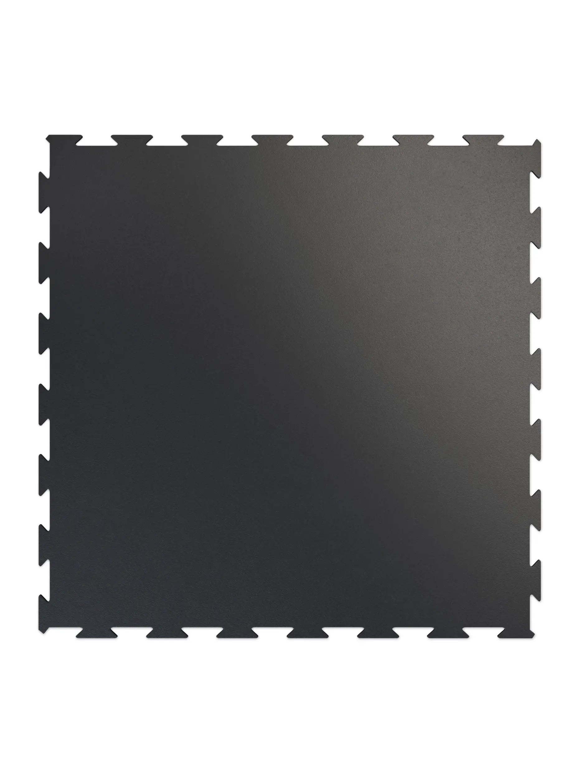 ATLETICA FlexProtect Puzzlematte 8mm 100×100cm – Draufsicht einzelne Matte mit umlaufenden Puzzle-Verbindungsrändern