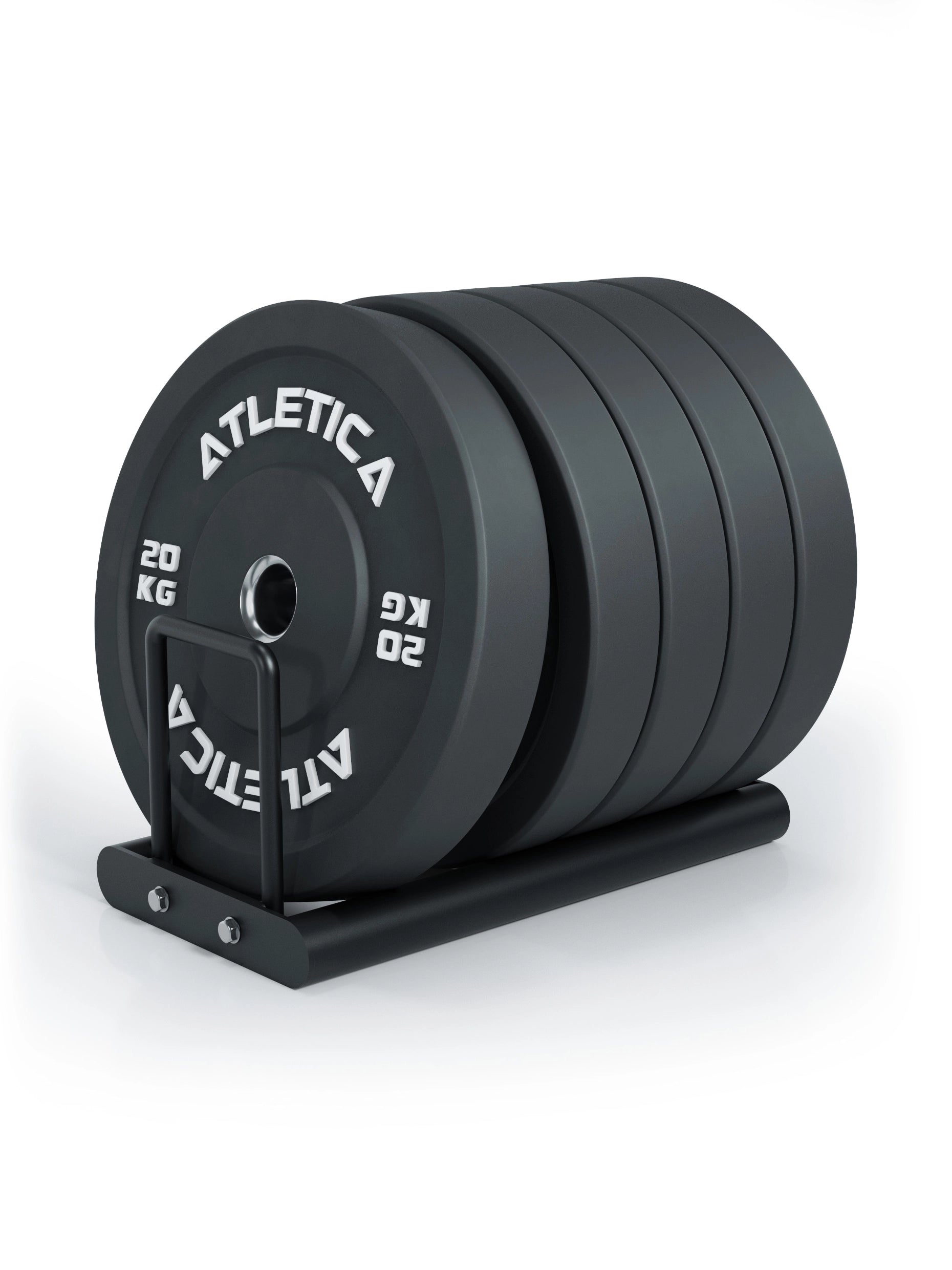 Bumper Plates Bodenablage – Atletica Hantelscheiben Aufbewahrung für Home Gym & Studio