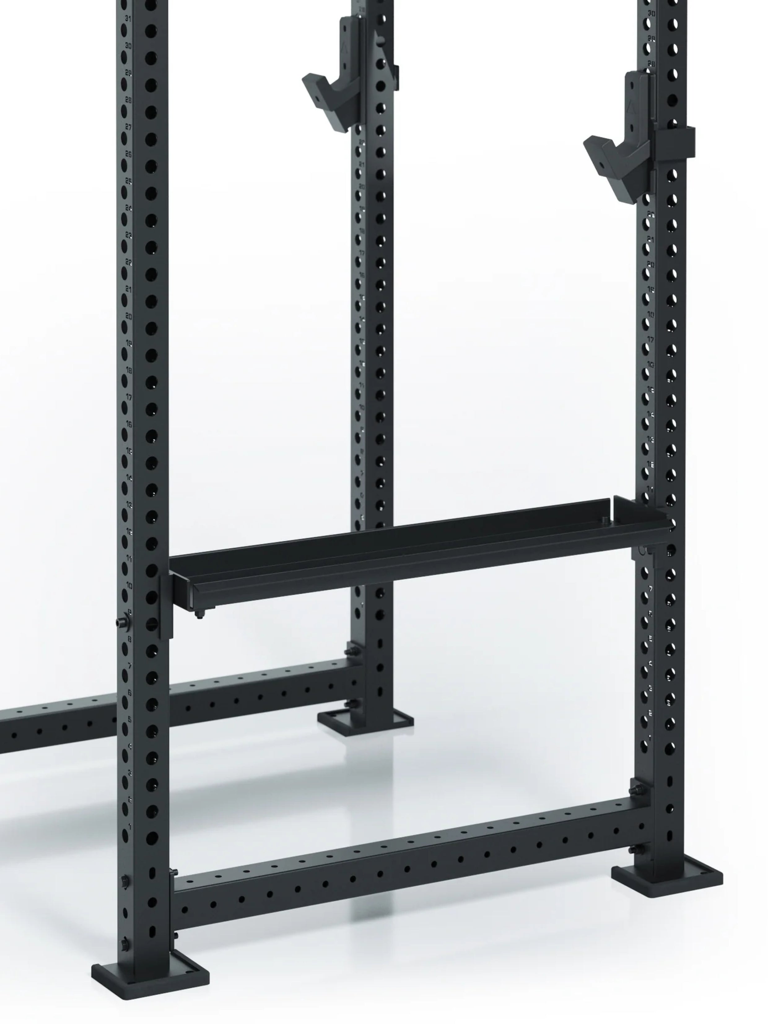 Kettlbells Ablage Regal: Zubehör für die R8 Serie, Einfache Montage am Power Rack , Sorgt für Ordnung, Hohe Tragkraft