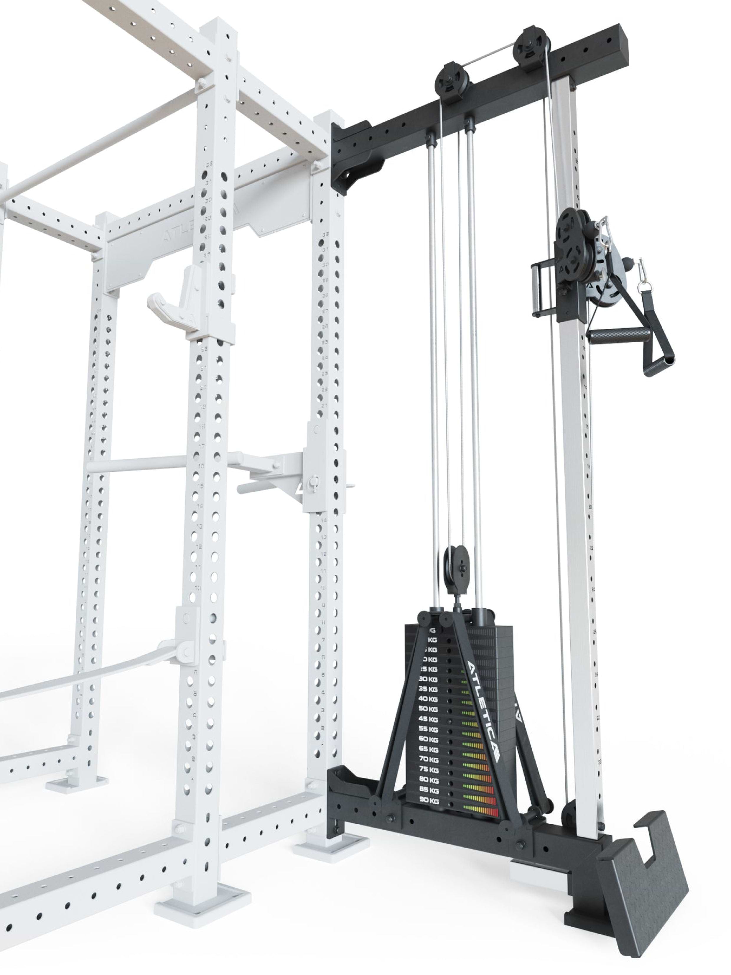 Kabelzug Pro Pulley R8 Serie: Cable Pull mit 90 kg Steckgewicht