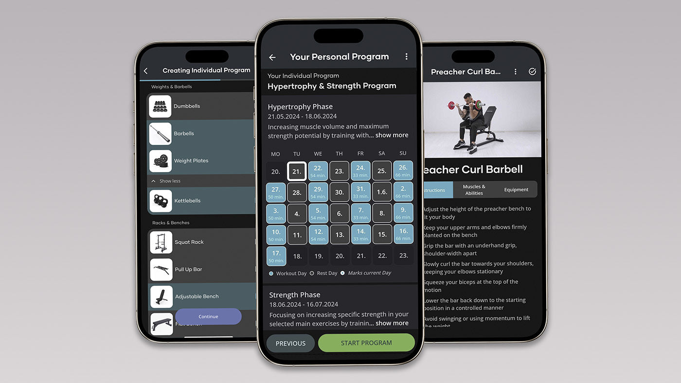 Fitness App von Atletica