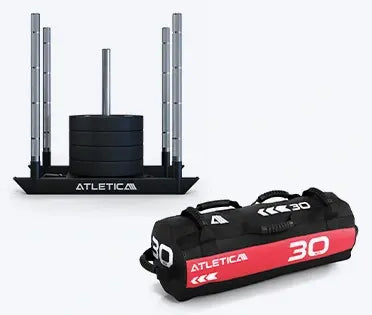 HRX Schlitten und Sandbag von Atletica