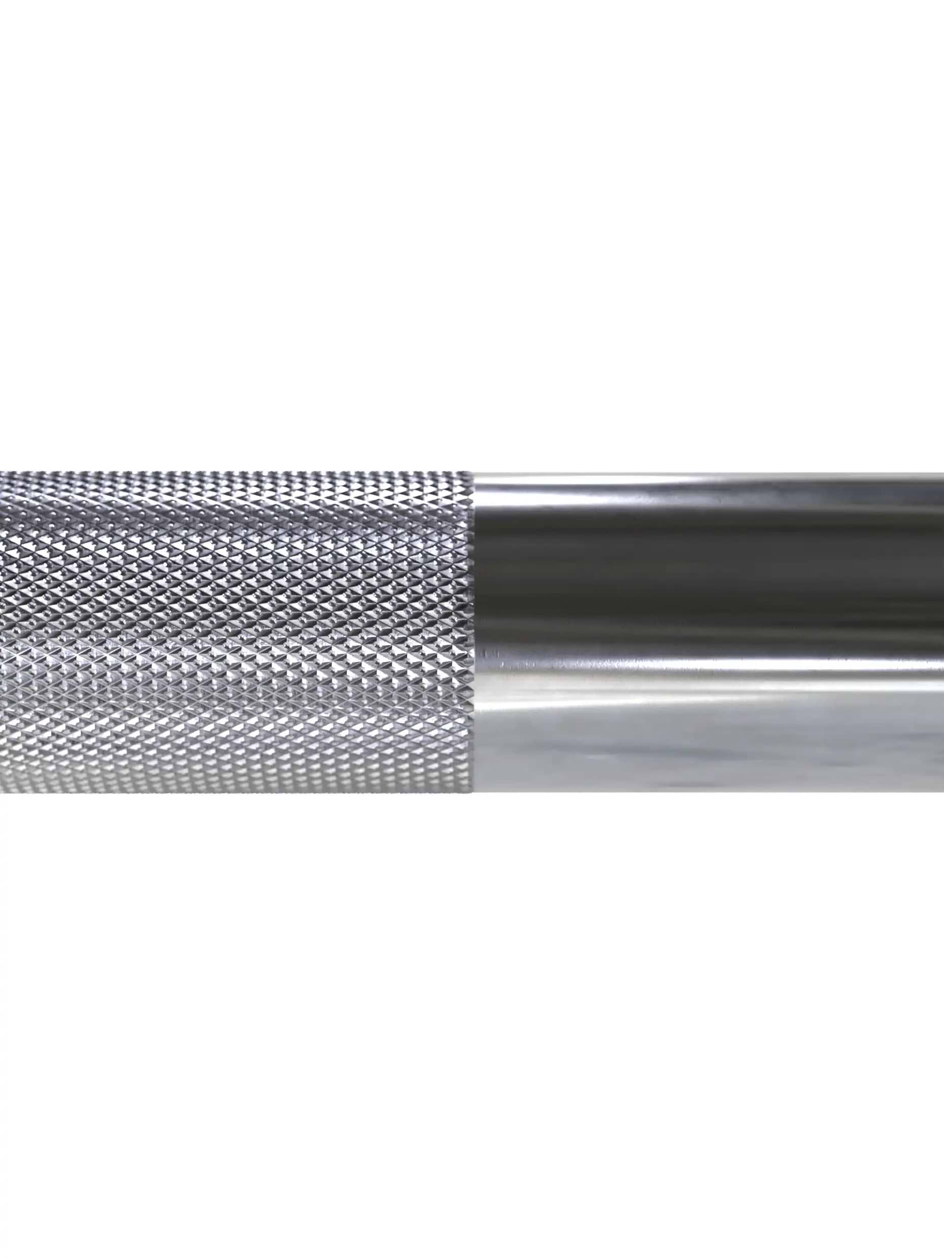 Hantelstangen, Delta Hybrid-Langhantel Chrome: Für Weightlifting, Powerlifting und Functional Training | 20kg | IPF- & IWF-Markierungen | 1000kg Belastbarkeit