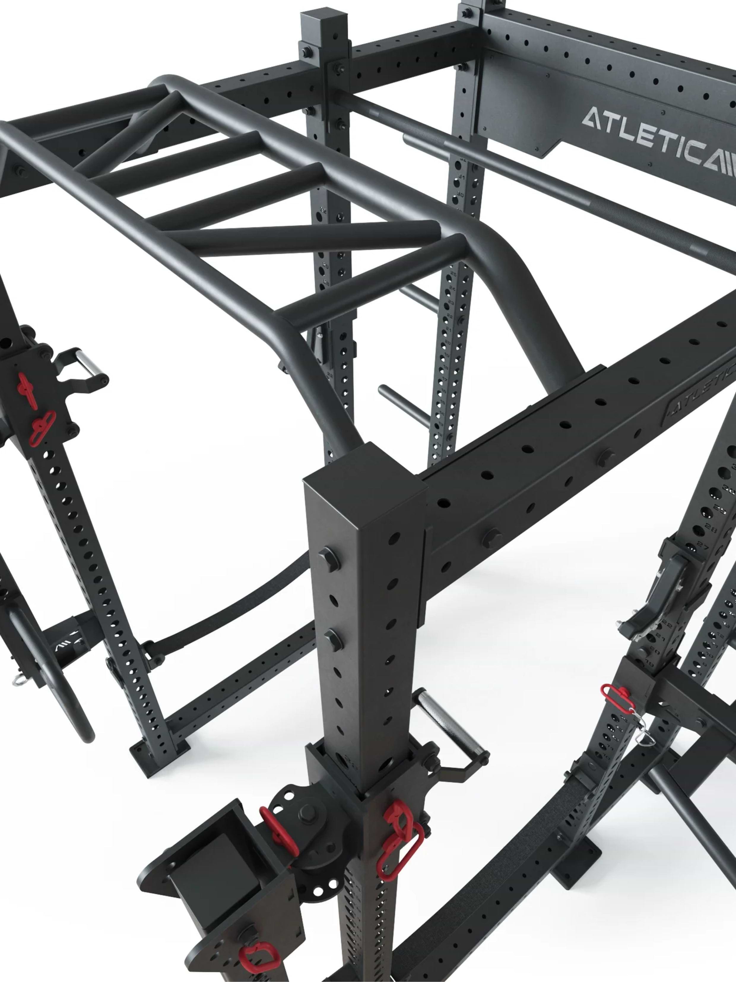 Power Rack R8-Strike: 6-Pfosten Squat Rack