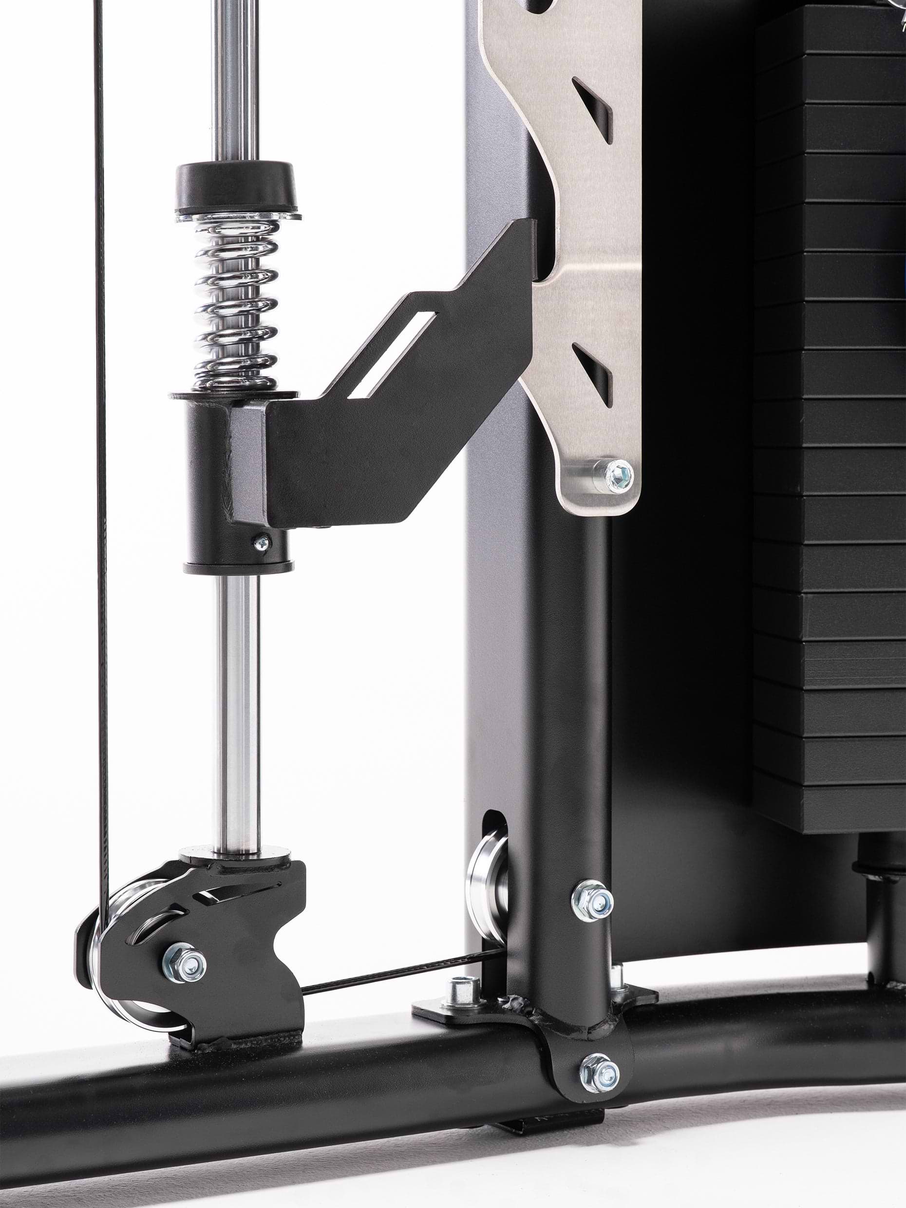 Kraftstation Quantum Pro: Edelstahlkomponenten