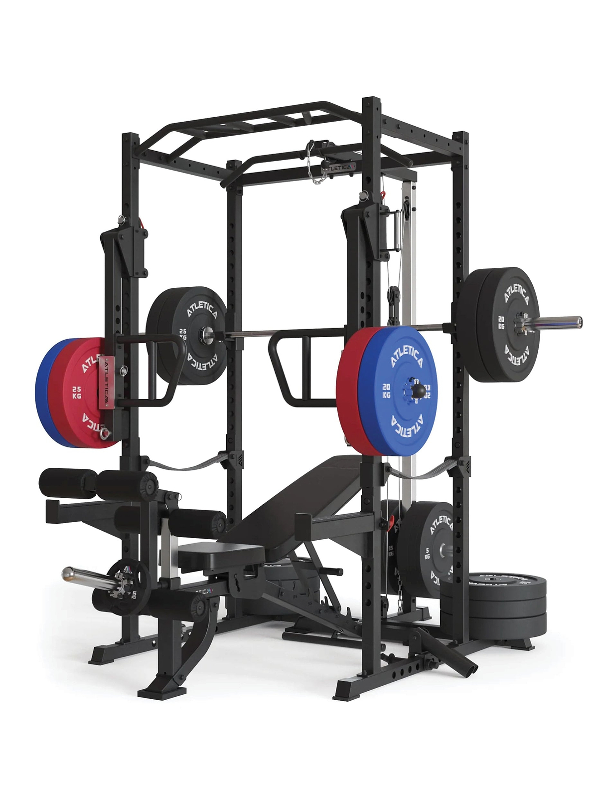 ATLETICA R5 Boost Power Rack | Jammer Arms et Pull-Up Bar