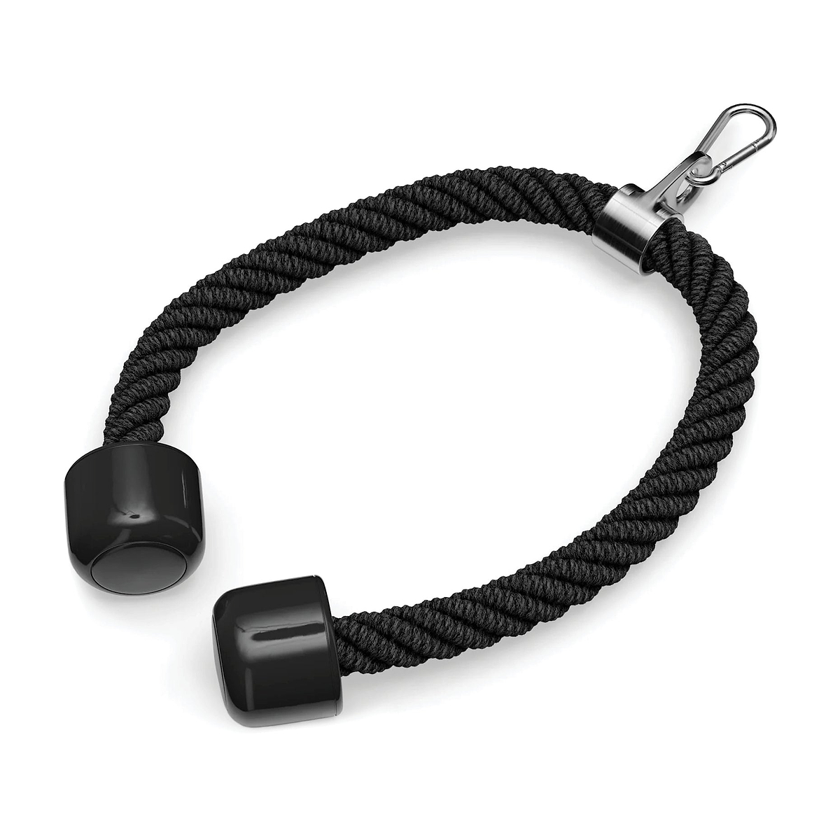 Corde à Triceps Pour Gym - Poignée Câble 13 Pouces - Exercice Musculation - Rose