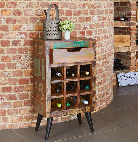 Coastal Chic Wine Rack | Roseland Furniture