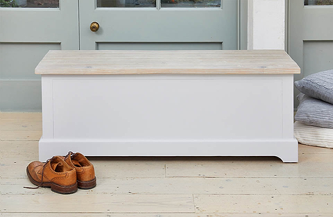 Signature Grey Hallway Bench | Roseland Furniture