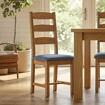 Broadway Oak Ladder Dining Chair