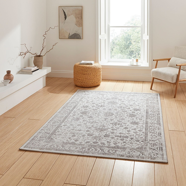Morris Traditional Motif Bordered Rug