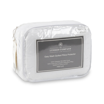 Easy Wash Pillow Protector Pair