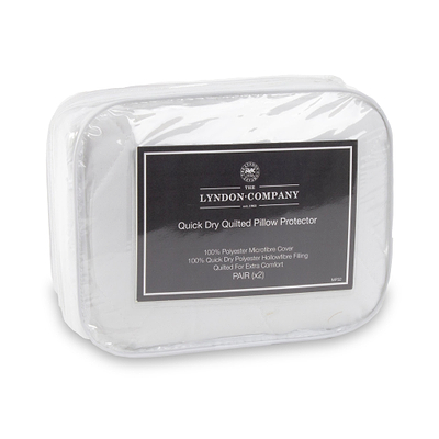 Quilted Pillow Protector Pair