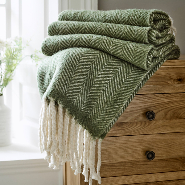 Moorland Wool Throw