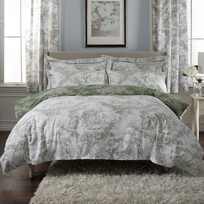 Toile De Jouy Duvet Cover