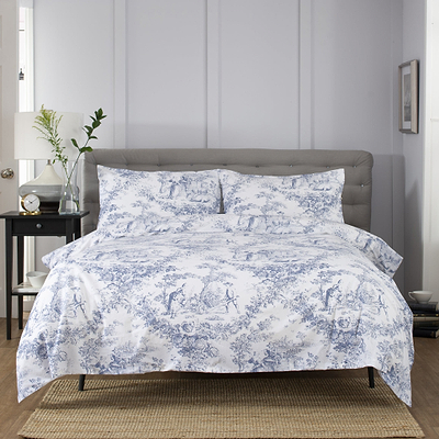 Toile De Jouy Duvet Cover