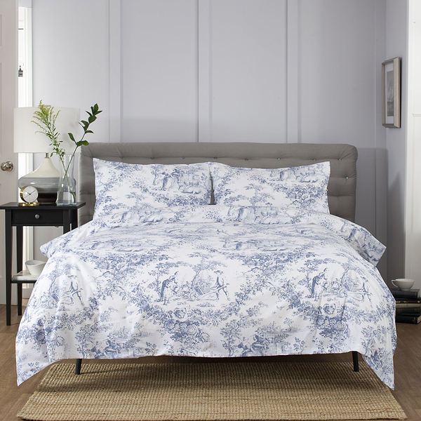 Toile De Jouy Duvet Cover