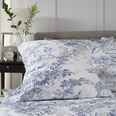 Toile De Jouy Square Cushion