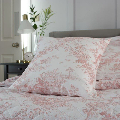 Toile De Jouy Square Cushion
