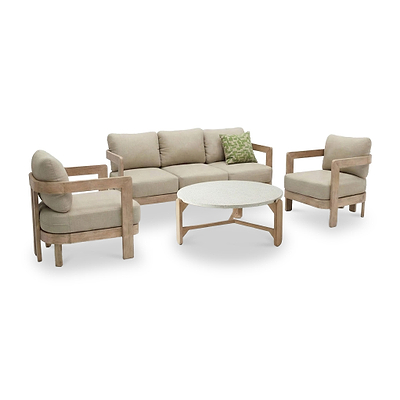 Evora 5 Seater Lounging Set with Coffee Table