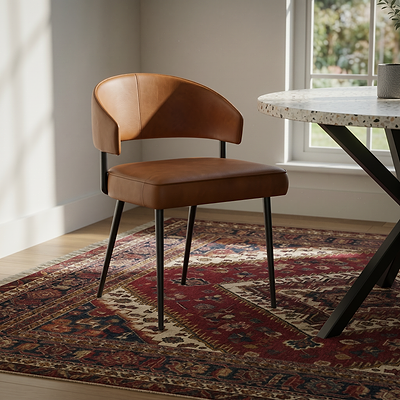 Torcello Faux Leather Dining Chair