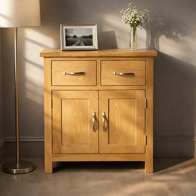 Newlyn Oak Mini Sideboard