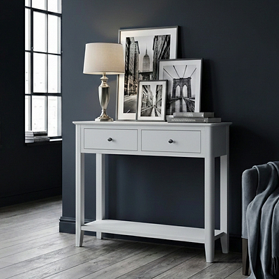 Elgin Grey Console Table
