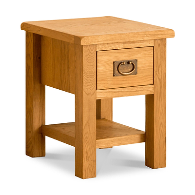 Lanner Oak Lamp Table