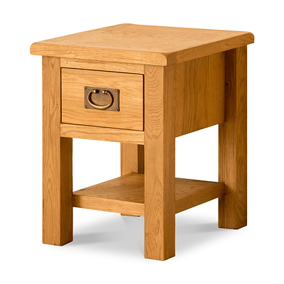 Lanner Oak Lamp Table