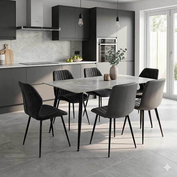 Kadison 130cm Sintered Stone Dining Table