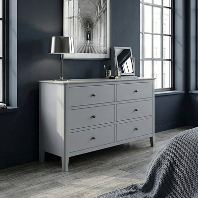 Elgin Grey Large Chest of Drawers