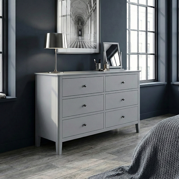 Elgin Grey Large Chest of Drawers