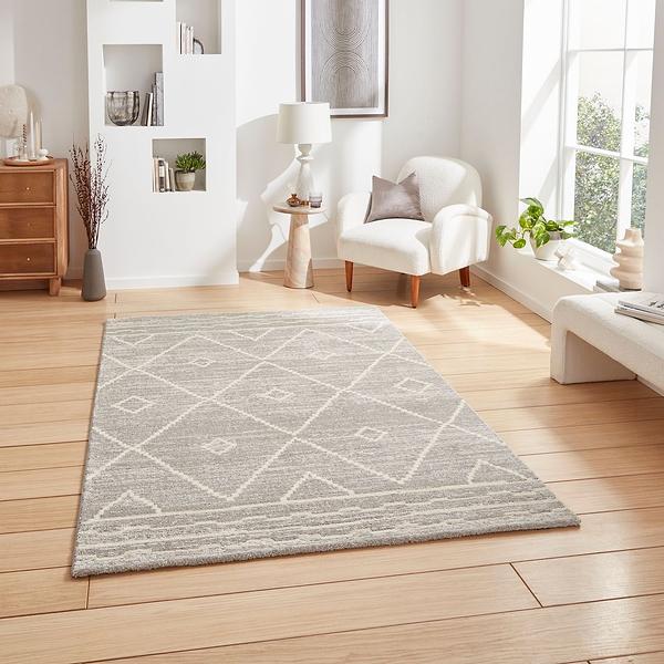 Winslow Geometric Berber Rug