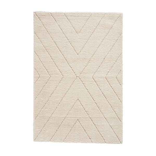 Somerville Chevron Shaggy Berber Rug