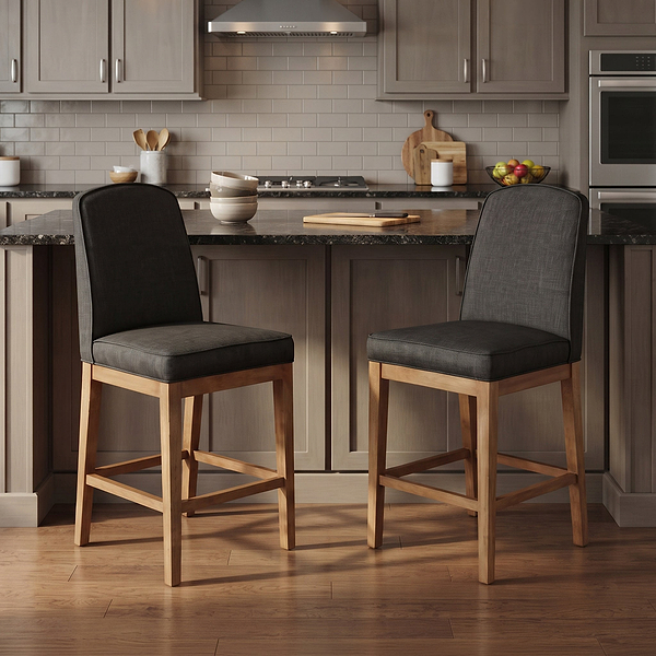 Jameson Upholstered Bar Chair