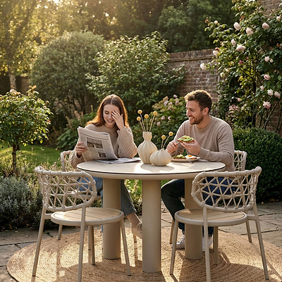 Koko 4 Seater Dining Table & Chairs