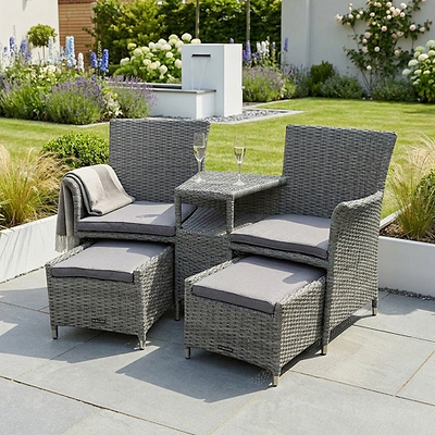 Paris Lux Rattan Companion Set