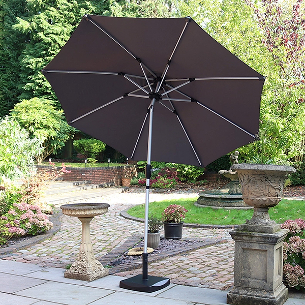 2.7m LED Lit Parasol