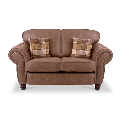 Ashford Faux Leather 2 Seater Sofa