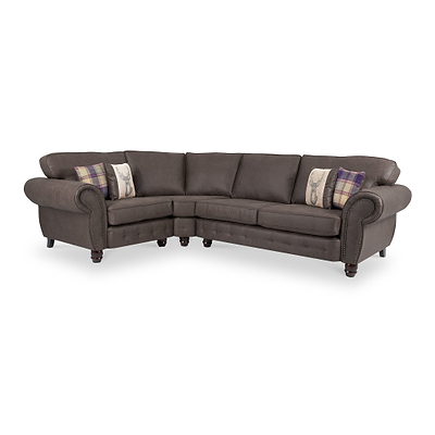 Ashford Faux Leather Corner Sofa