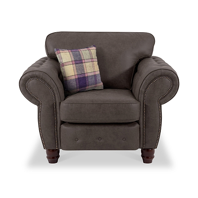 Ashford Faux Leather Club Chair