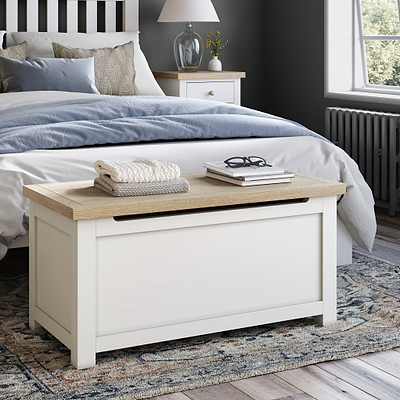 Farro Blanket Box