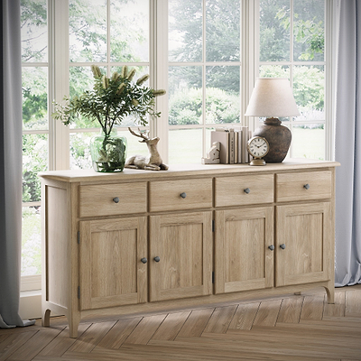 Celine Washed Oak Extra Large Sideboard