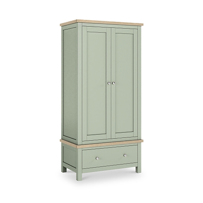 Farro Double Wardrobe with Drawers
