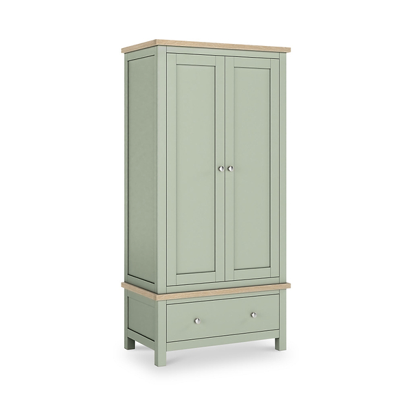 Farro Double Wardrobe with Drawers